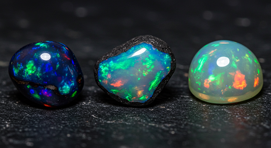 What is the Difference Between Opal Doublets, Opal Triplets, and Solid Opals?