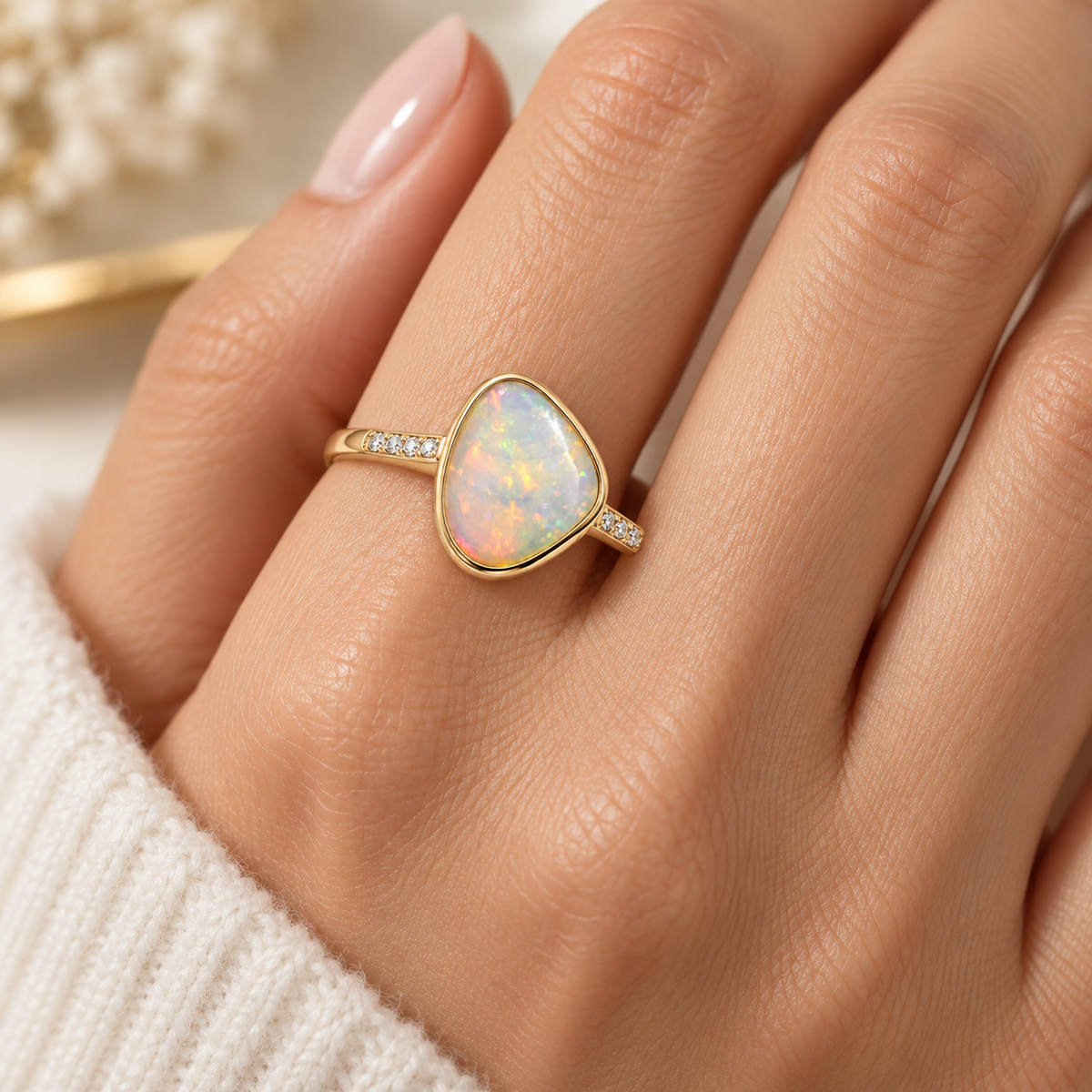 Crystal Opal Ring 3928496