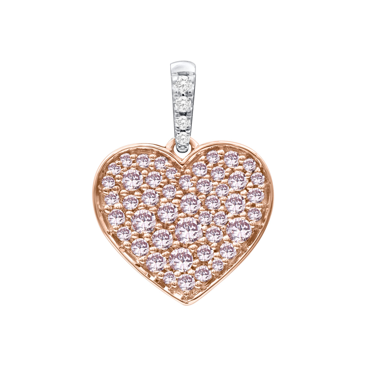 Rose Gold Argyle Pink Diamond Pendant - 463912-A-FNP