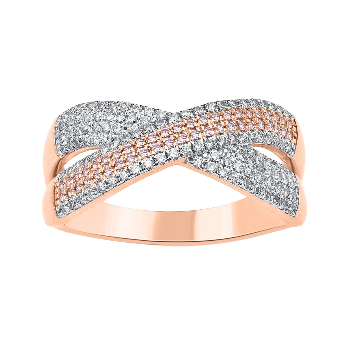 Rose Gold Argyle Pink Diamond Ring - 79307-R-FNP