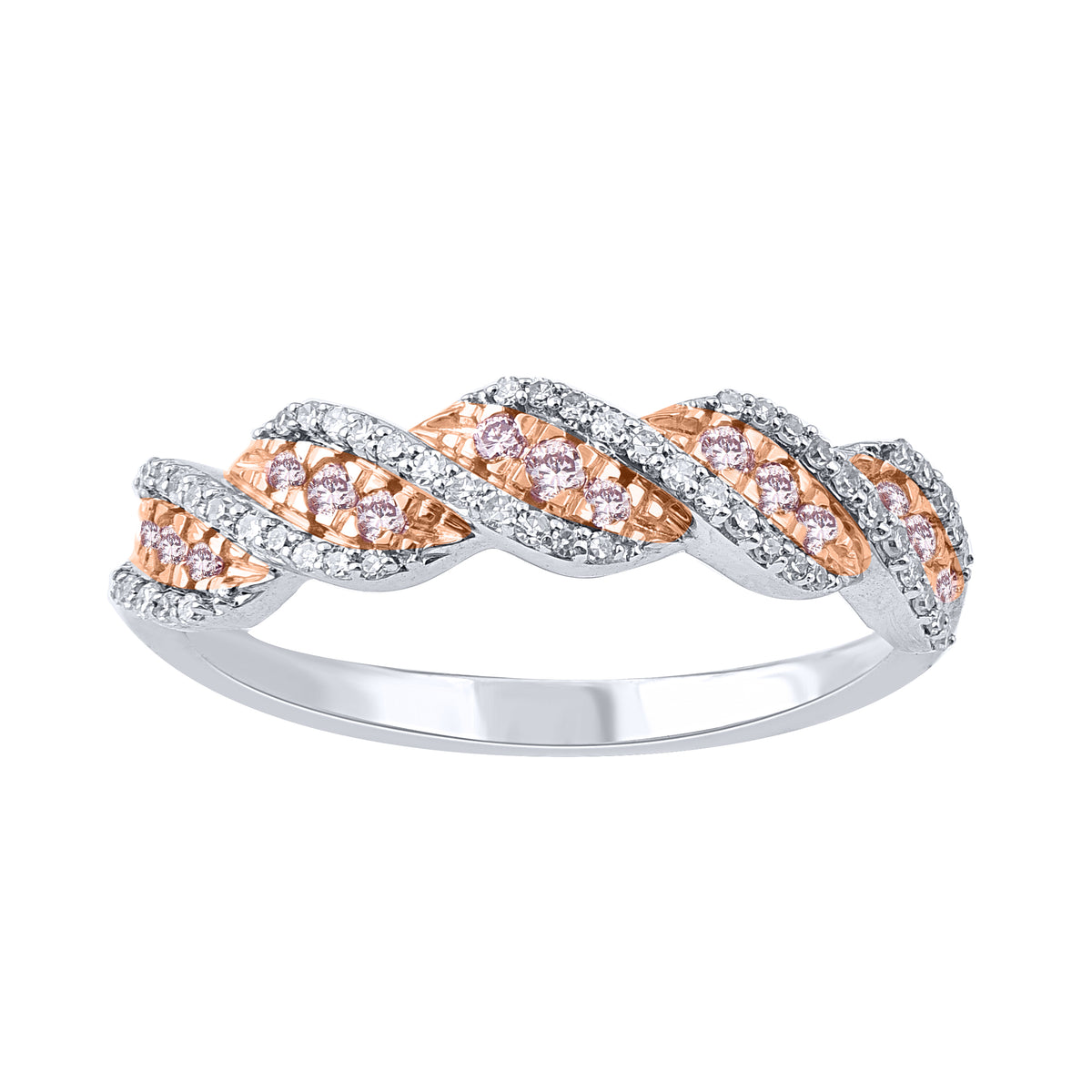 White Gold Argyle Pink Diamond Ring - 977307-A-FNP