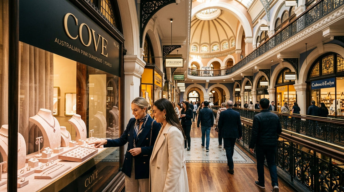 Where Sydney's Elite Shop for Argyle Pink Diamonds and South Sea Pearls