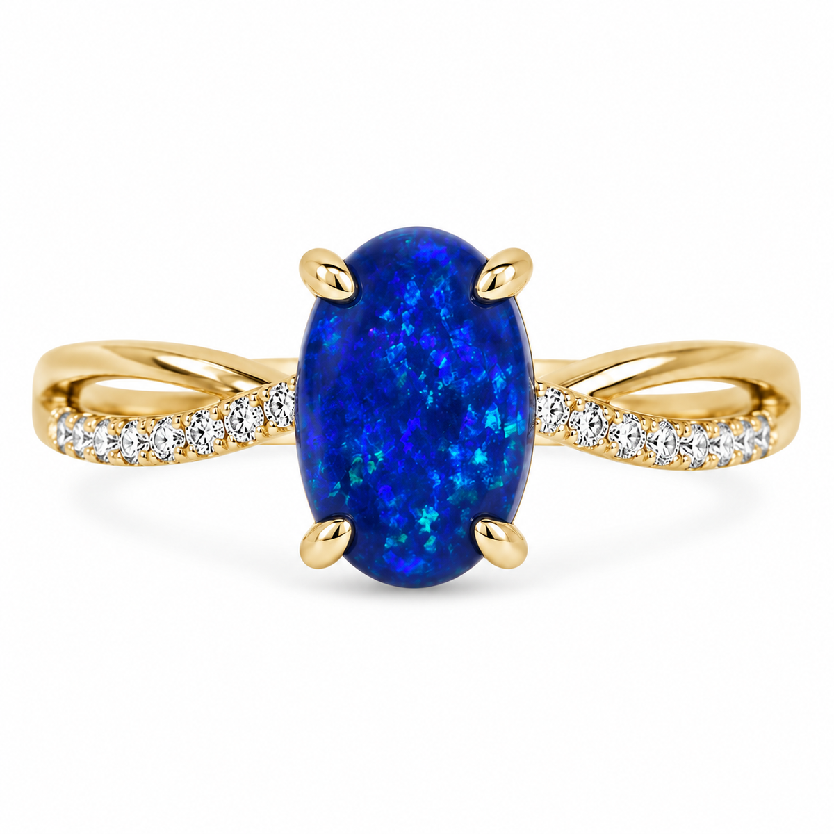 Black Opal Ring 227122