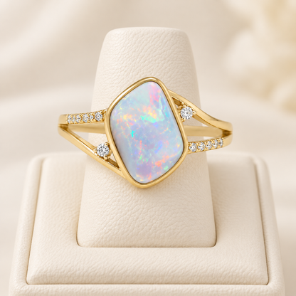 Crystal Opal Ring 227127