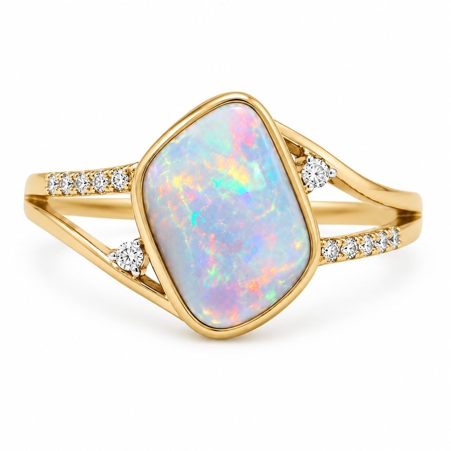 Crystal Opal Ring 227127