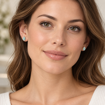Australian Crystal Opal Earrings 241015