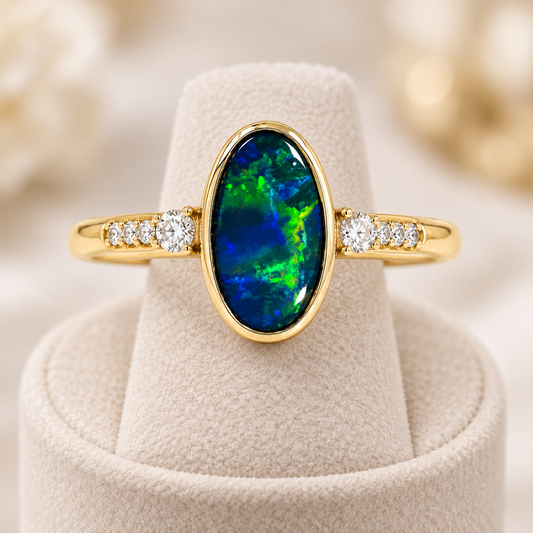 Opal Doublet Ring 241333