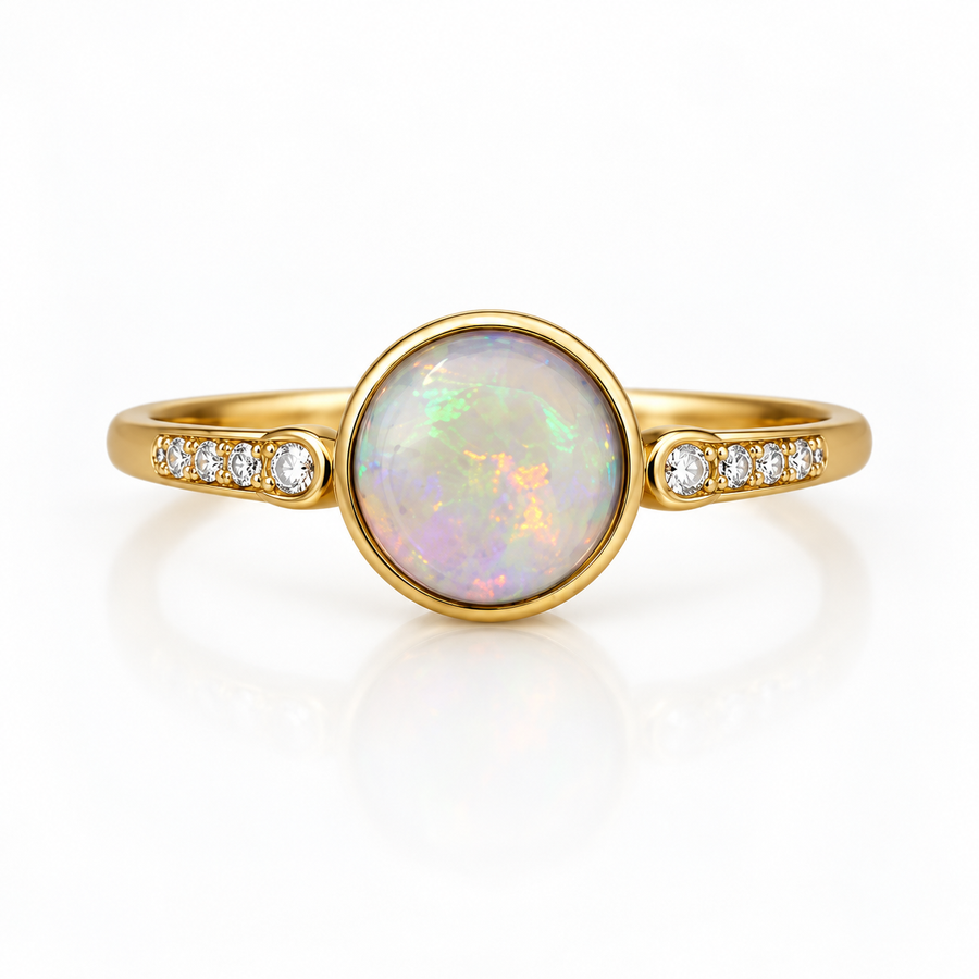 Crystal Opal Ring 241369