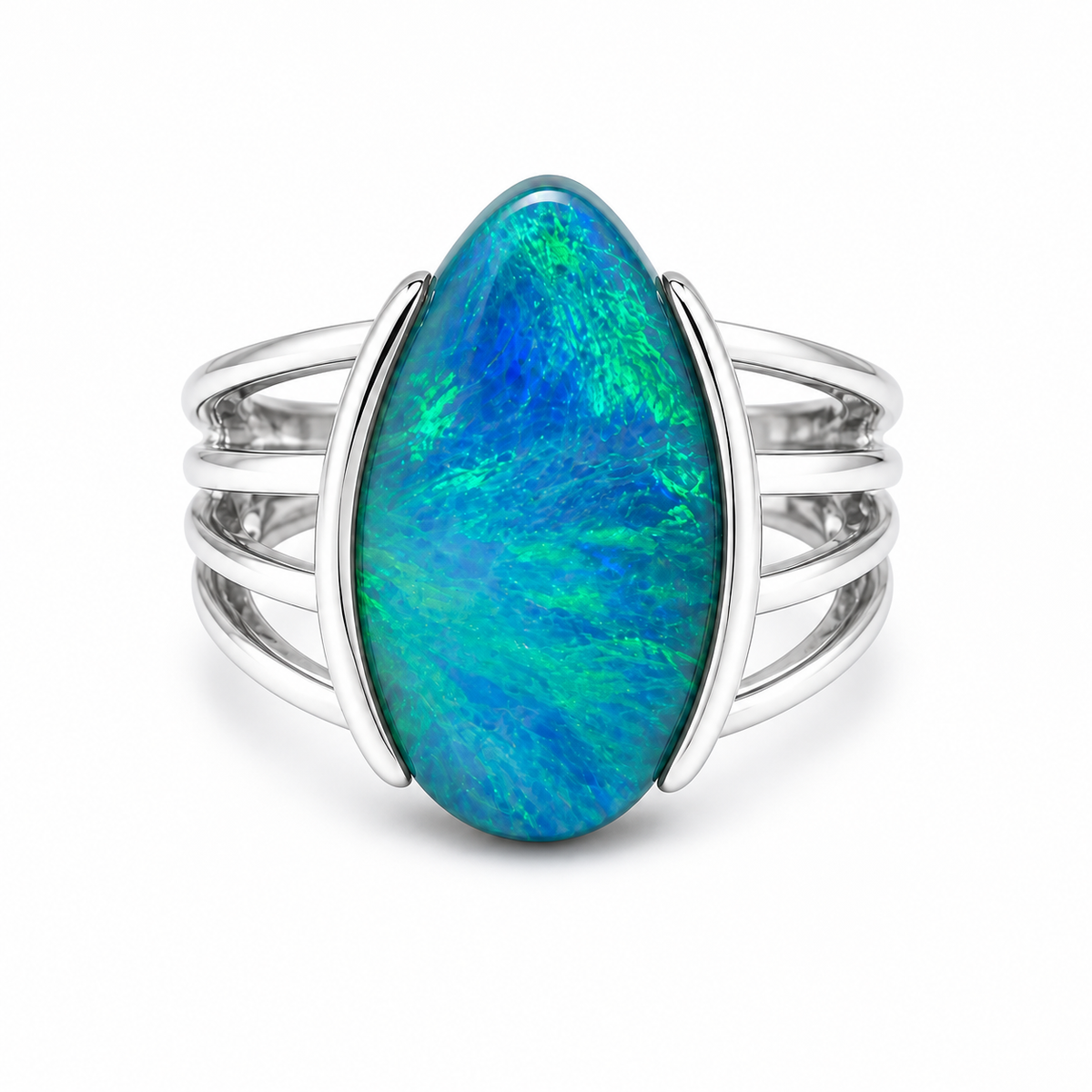 Boulder Opal Ring 241437