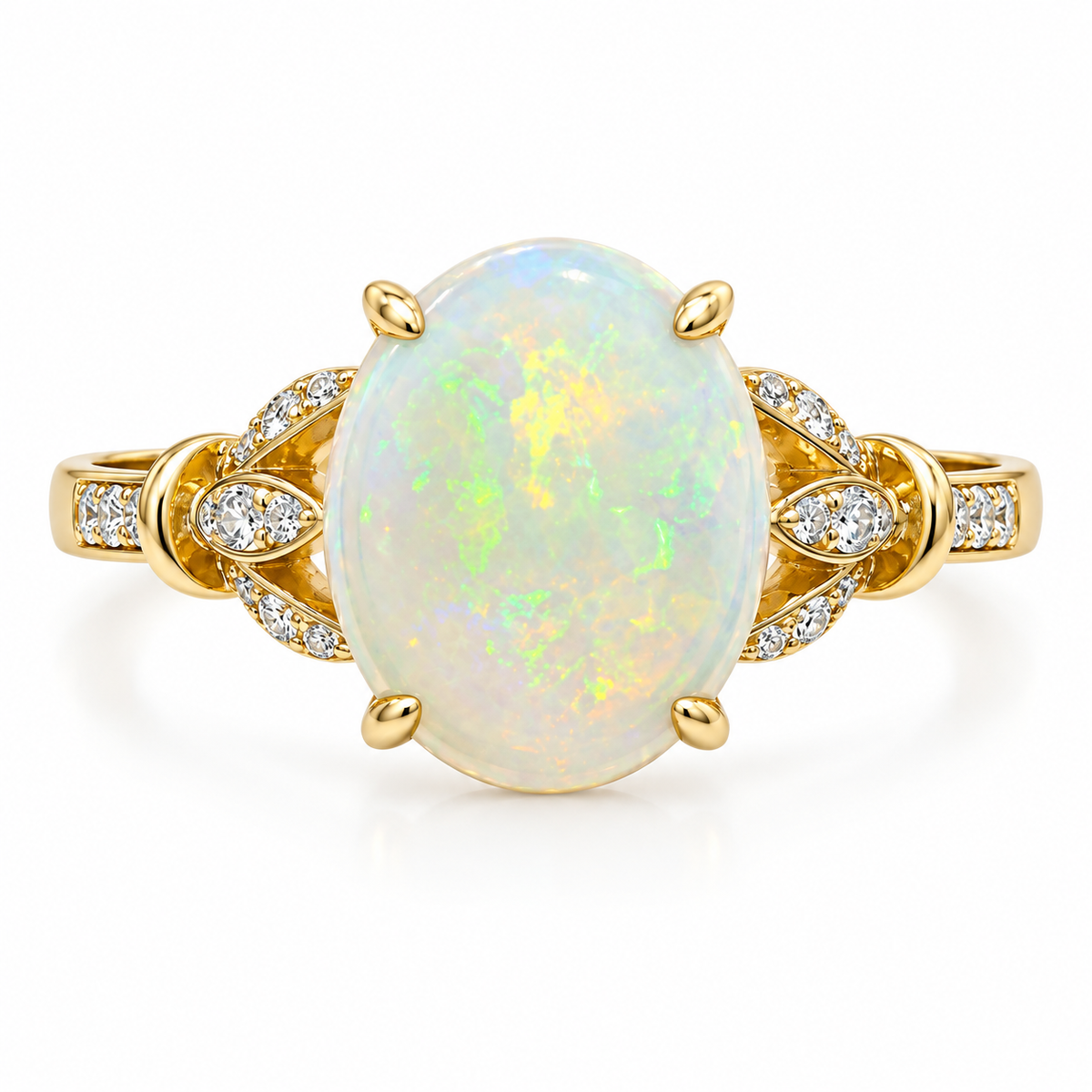 Crystal Opal Ring 241487
