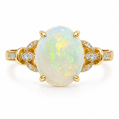 Crystal Opal Ring 241487