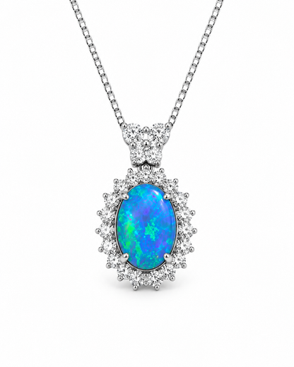 Black Opal Pendant 242037