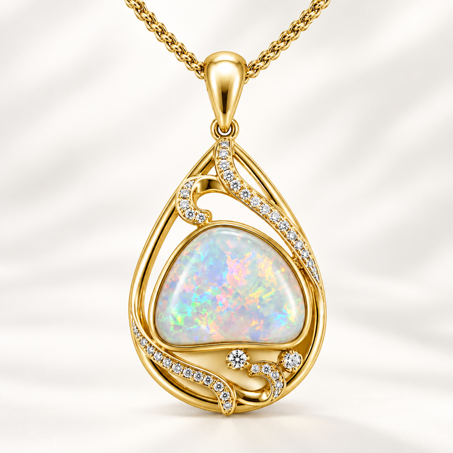 Crystal Opal Pendant 250398