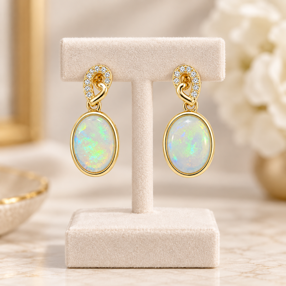 Crystal Opal Earrings 255147