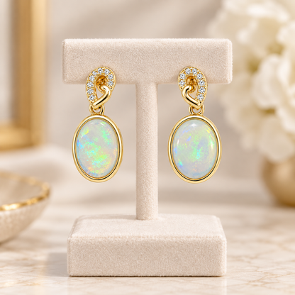 Crystal Opal Earrings 255147