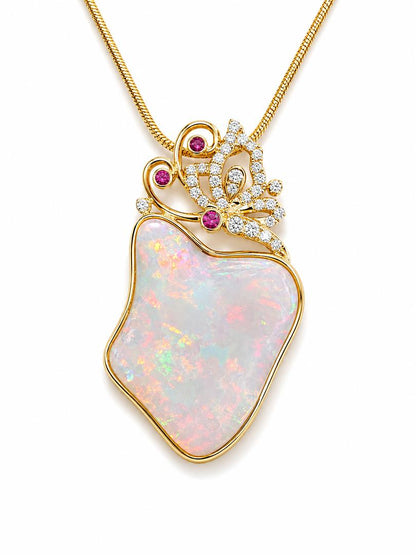 Crystal Opal Pendant 256104