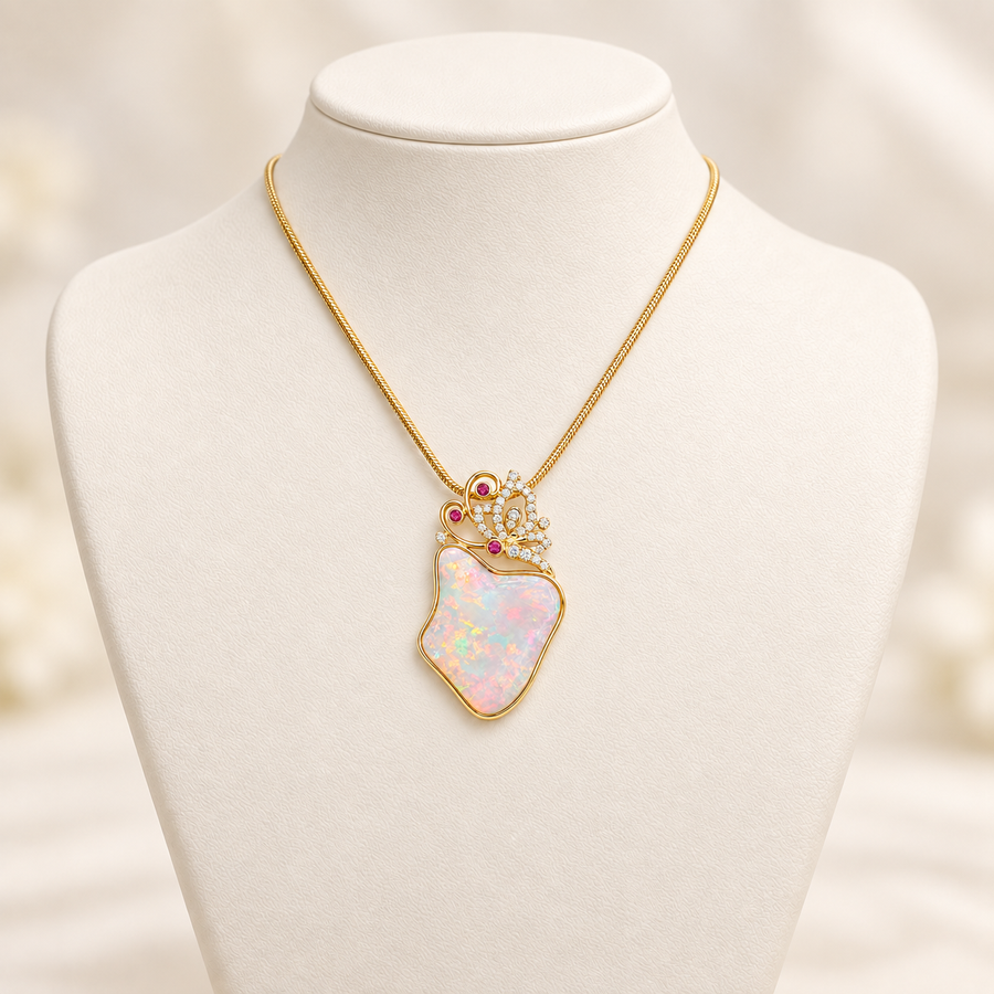 Crystal Opal Pendant 256104