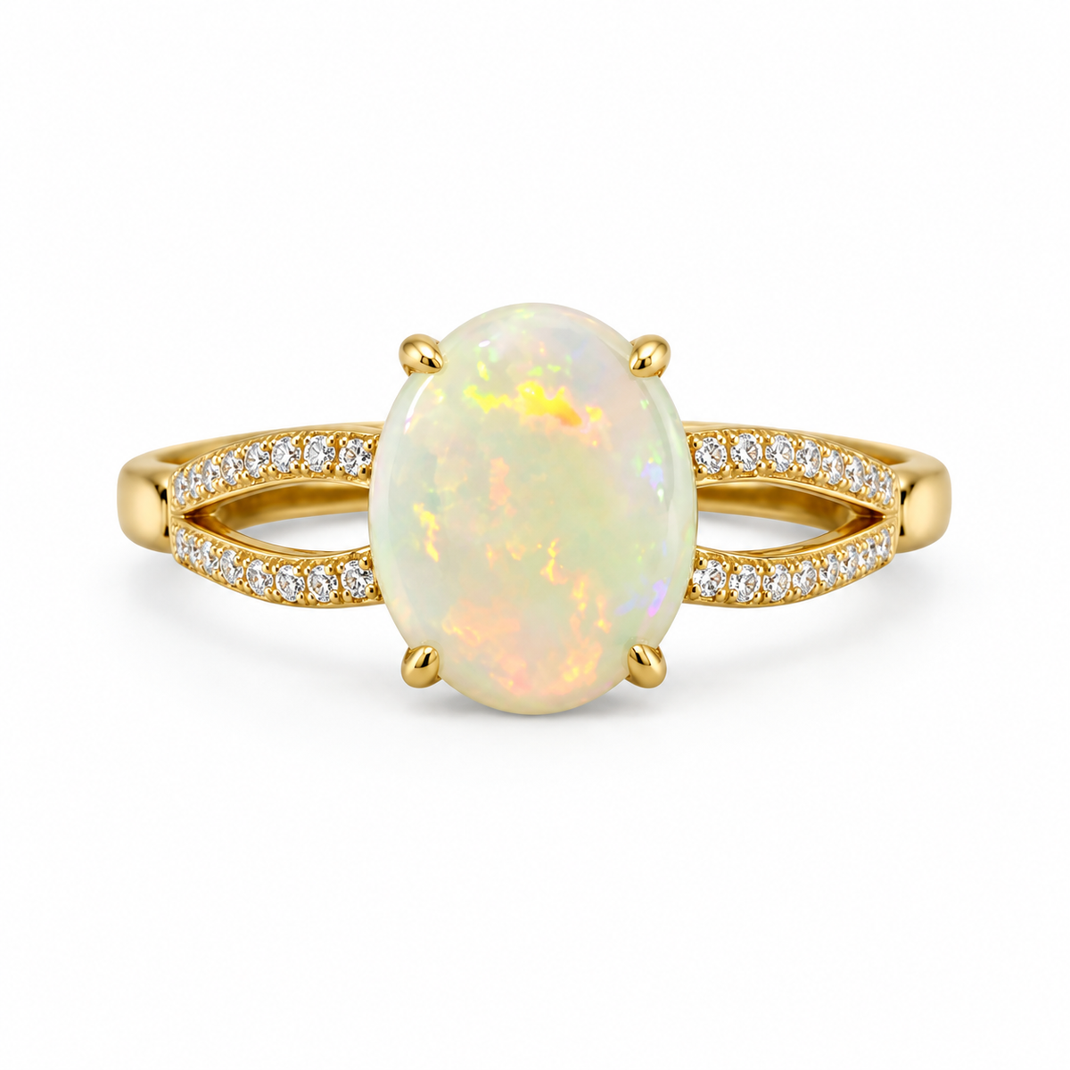 Crystal Opal Ring 256110