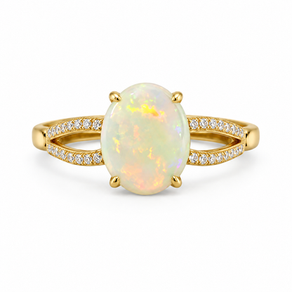 Crystal Opal Ring 256110