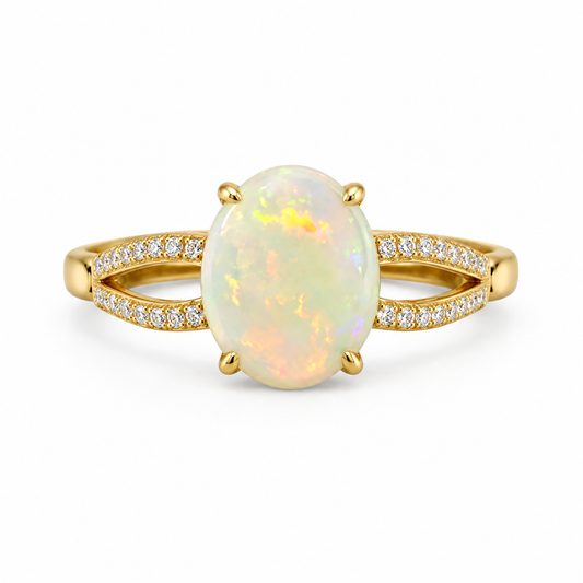 Crystal Opal Ring 256110