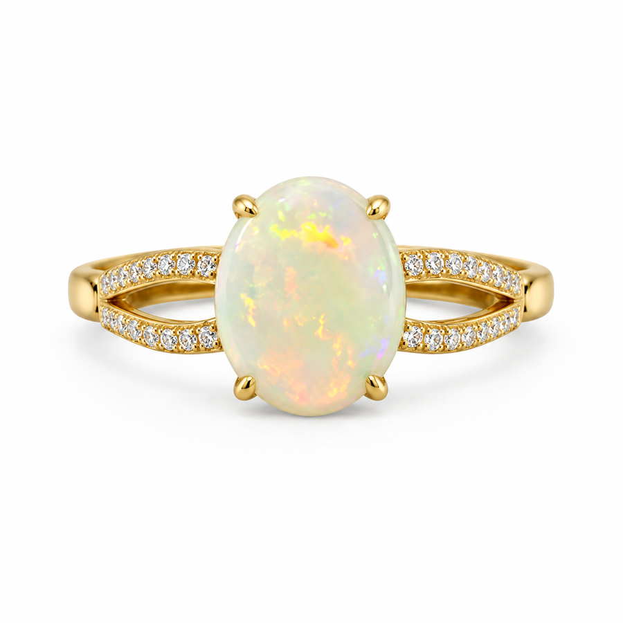Crystal Opal Ring 256110