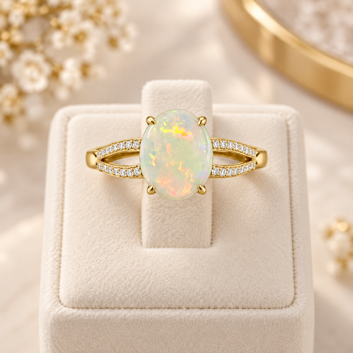 Crystal Opal Ring 256110