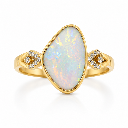 Crystal Opal Ring 256111