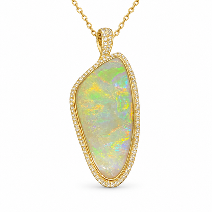 Black Opal Pendant 256153