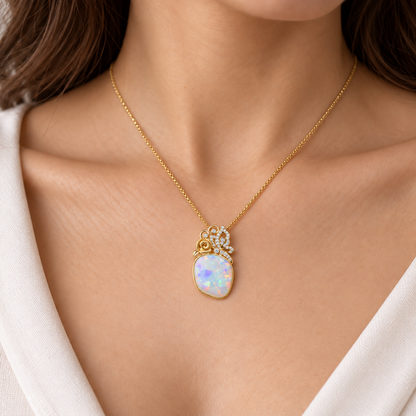 Crystal Opal Pendant 256214