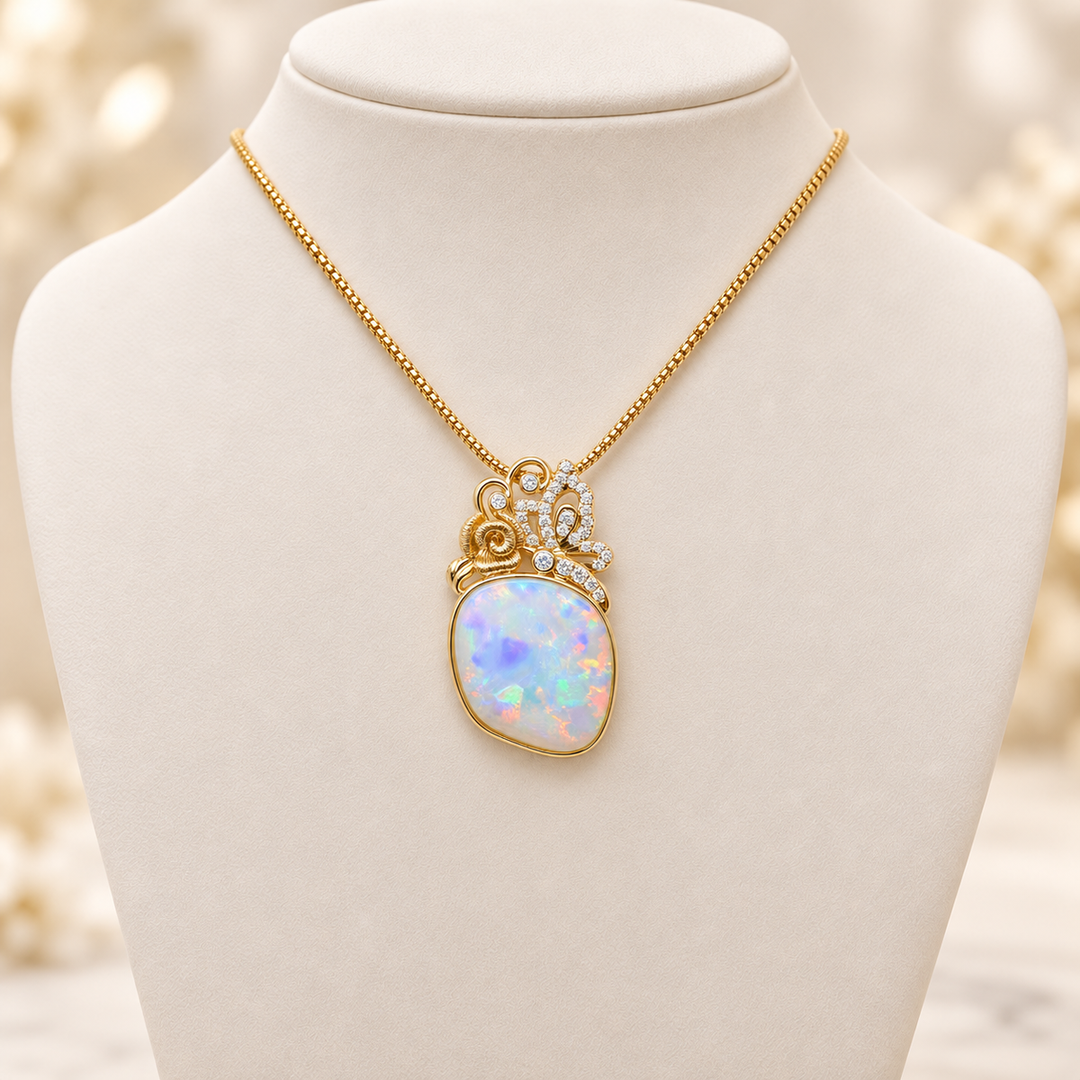Crystal Opal Pendant 256214