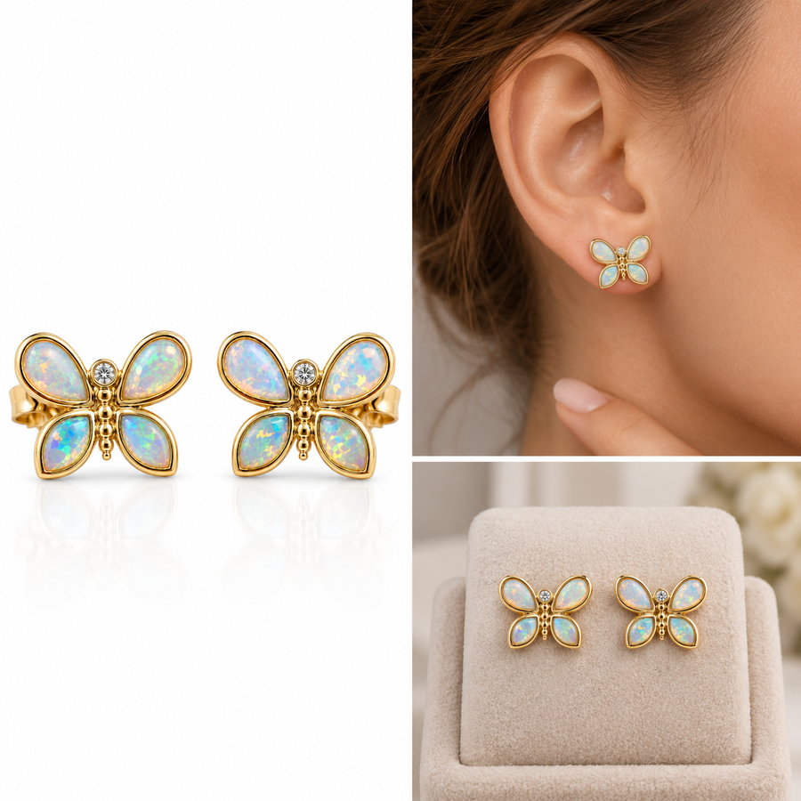 Crystal Opal Earrings 256360