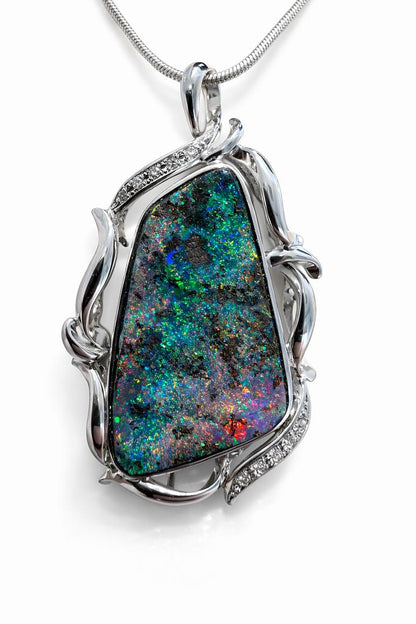 Boulder Opal  Pendant 265419