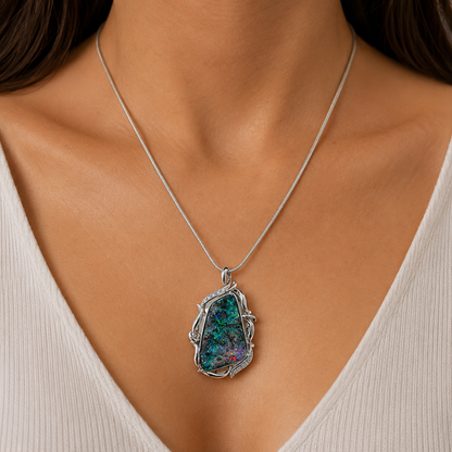 Boulder Opal  Pendant 265419