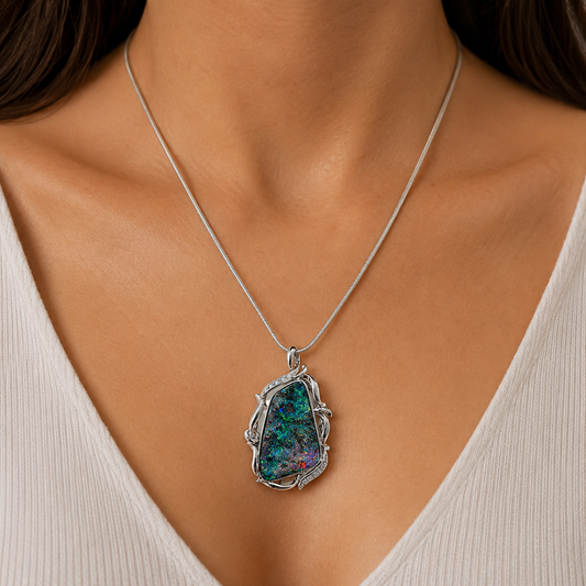 Boulder Opal  Pendant 265419