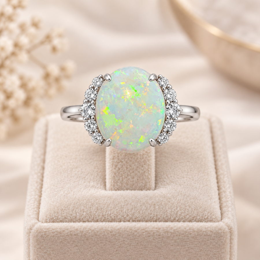Crystal Opal Ring 265439