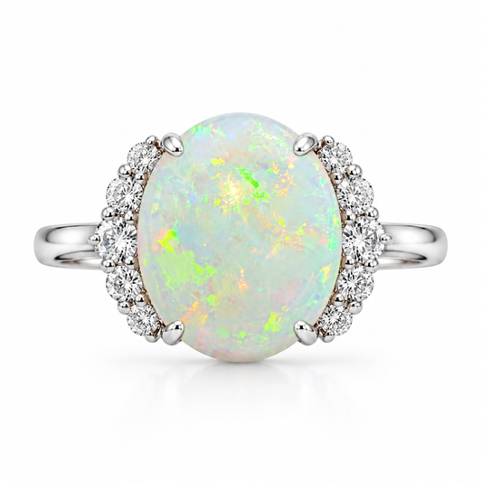 Crystal Opal Ring 265439