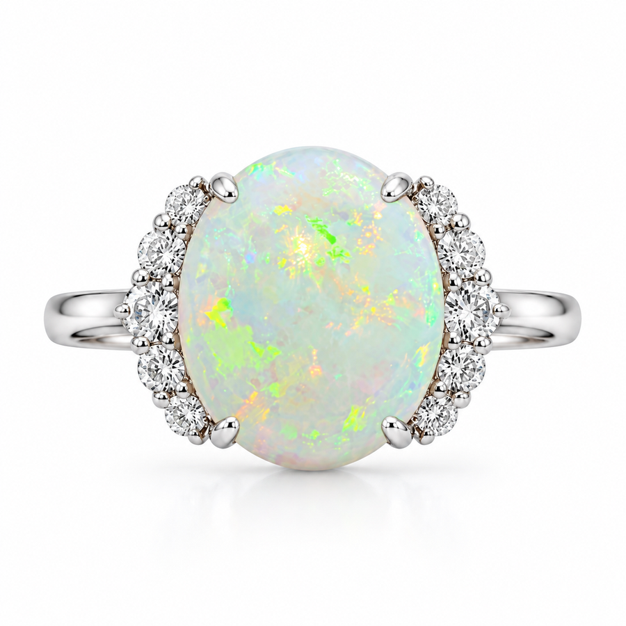 Crystal Opal Ring 265439