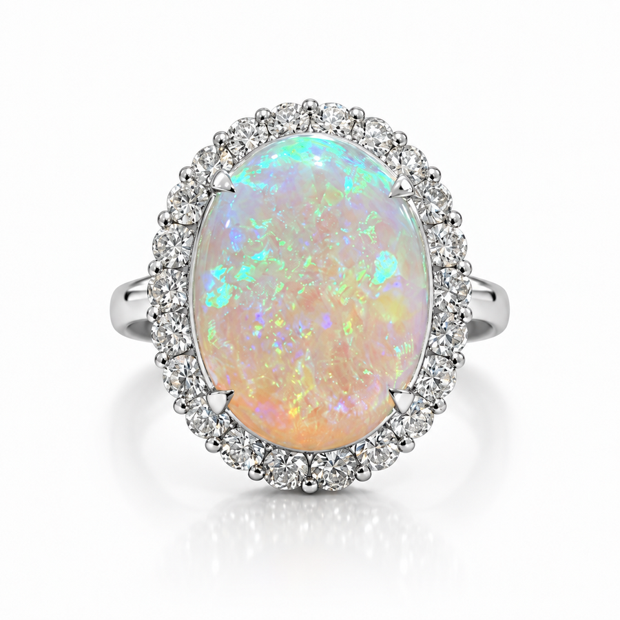 Crystal Opal Ring 265452