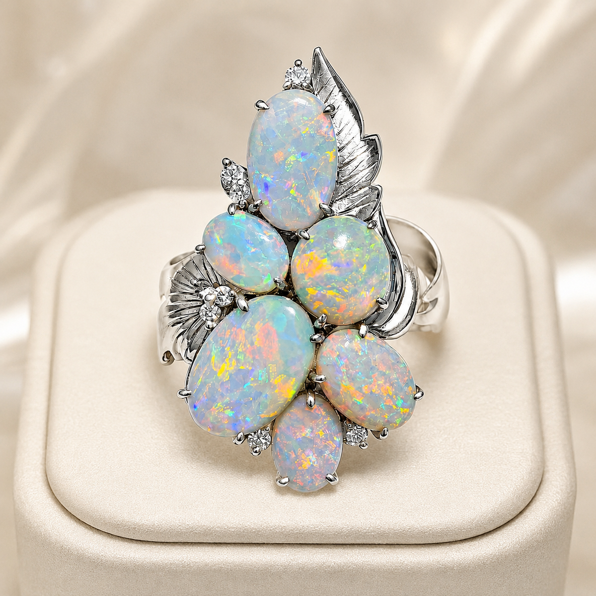Black Opal Ring 265457
