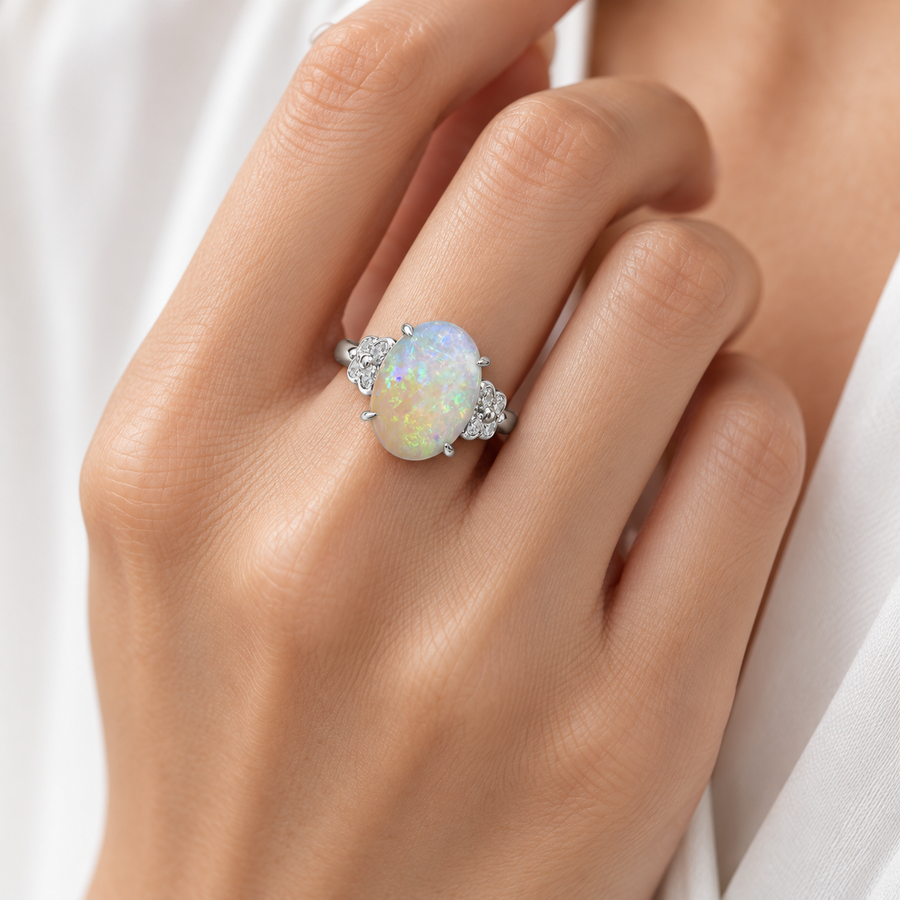Crystal Opal Ring 265473