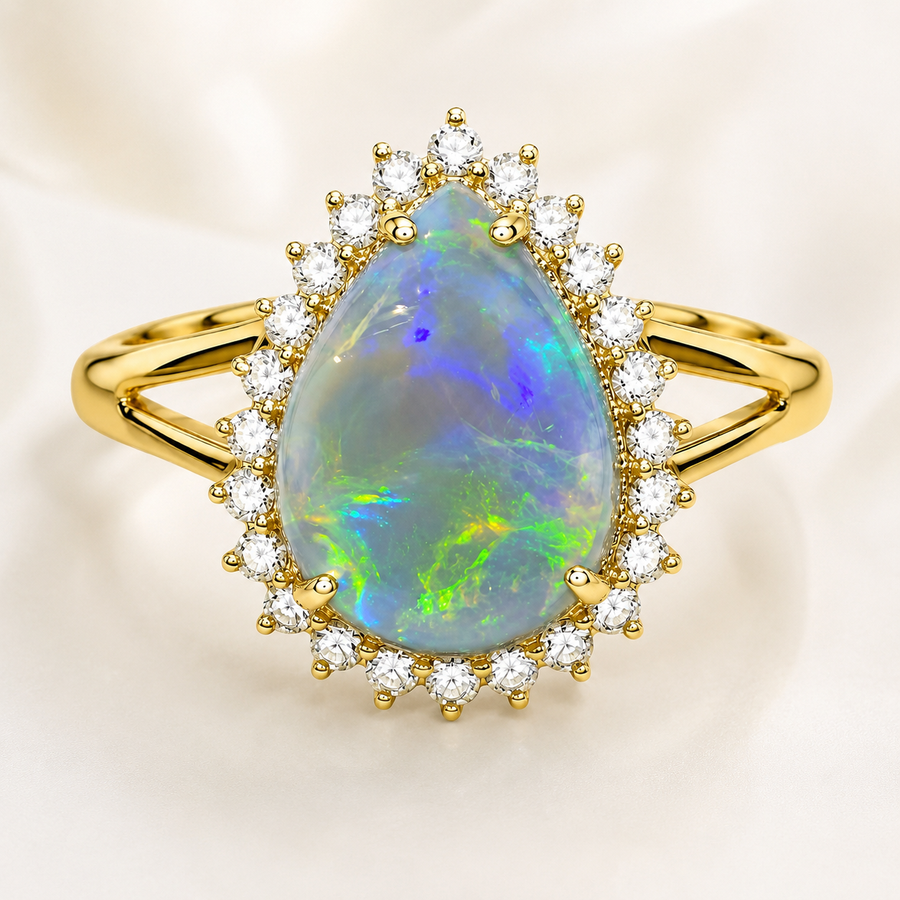 Black Opal Ring 265553