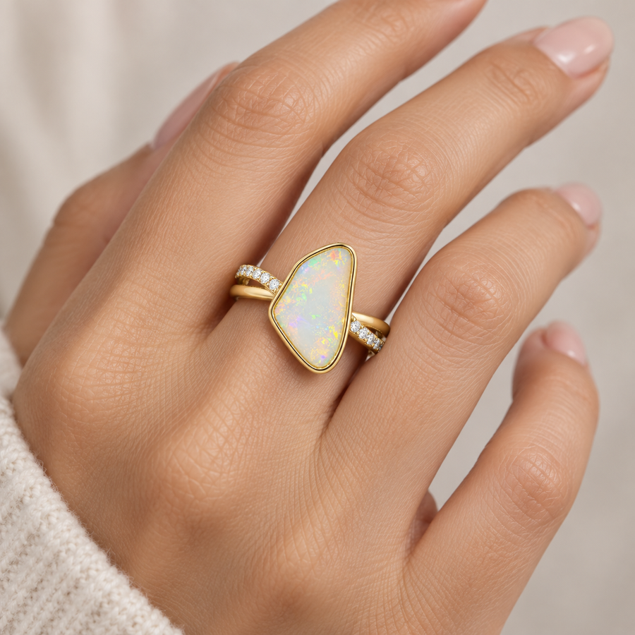 Crystal Opal Ring 265554