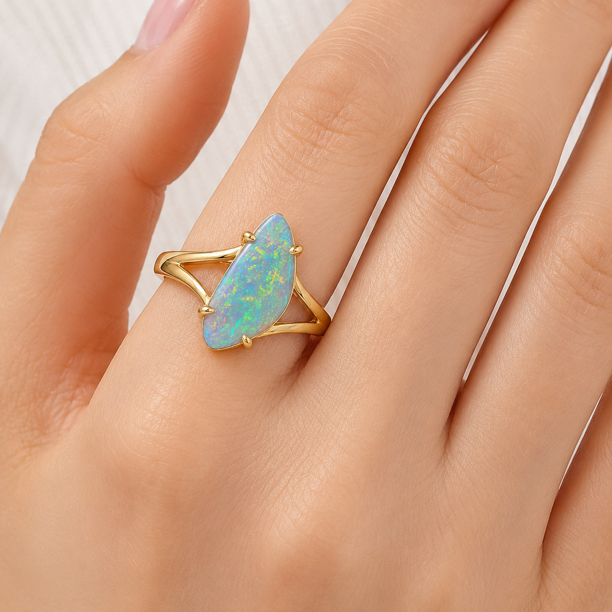 Black Opal Ring 1.42CT 265563