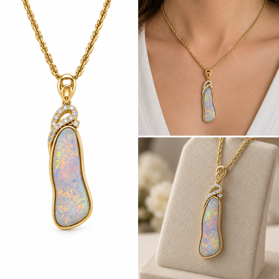 Crystal Opal Pendant 266584