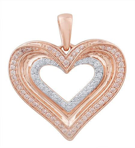 Rose Gold Argyle Pink Diamond Pendant - "Opulantia"