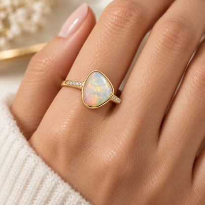 Crystal Opal Ring 3928496