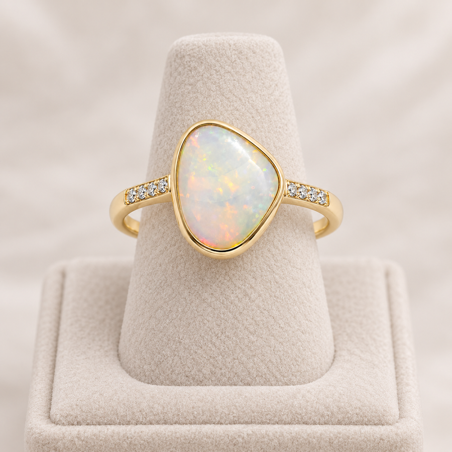 Crystal Opal Ring 3928496
