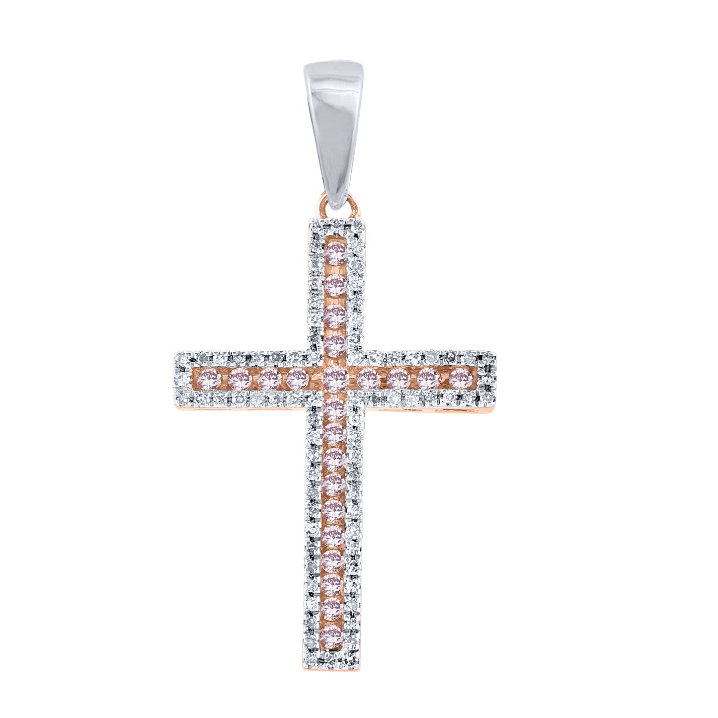 Rose Gold Argyle Pink Diamond Pendant - 463700-FNP