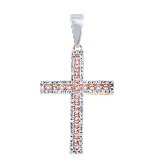 Rose Gold Argyle Pink Diamond Pendant - 463700-FNP