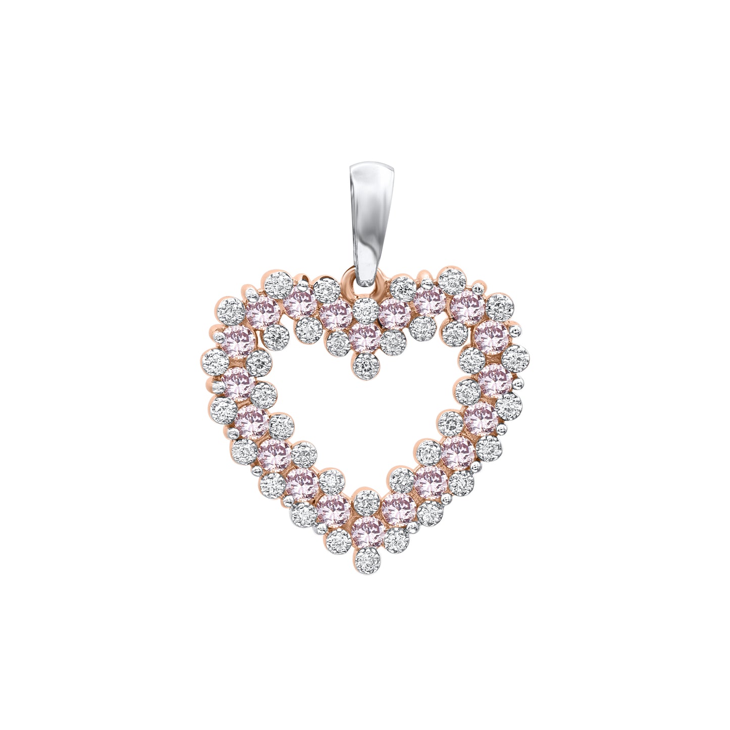 Rose Gold Argyle Pink Diamond Pendant "Ingenue"
